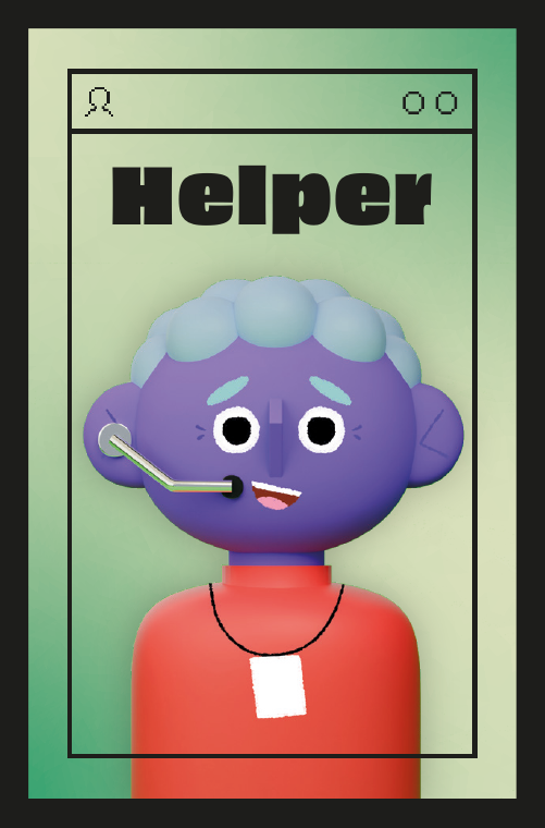 Profielkaart van een Helper